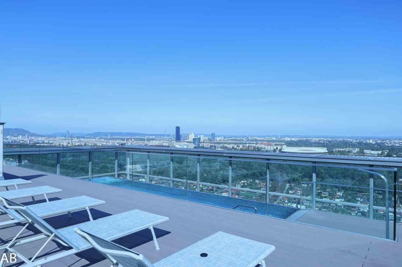 Superior Apartment & Rooftop Pool Bécs Kültér fotó